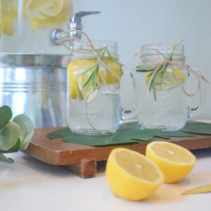 Water with lemon